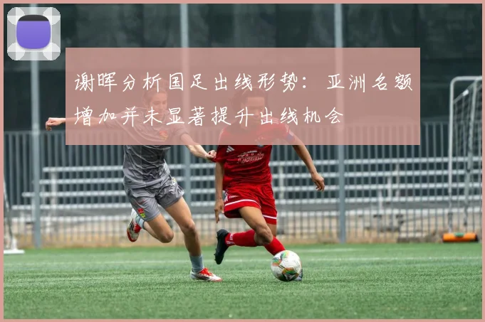 谢晖分析国足出线形势：亚洲名额增加并未显著提升出线机会